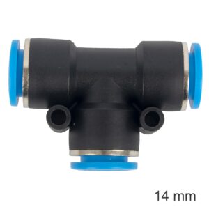 Pu Hose Fitting Tee 14Mm