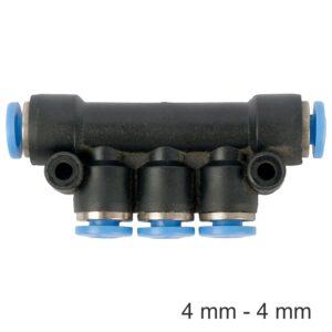 Pu Hose Fitting Manifold 4Mm-4Mm