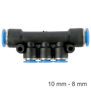 Pu Hose Fitting Manifold 10Mm-8Mm