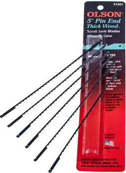 Scroll Saw Bl.7Tpi W/Pins 6/Pack