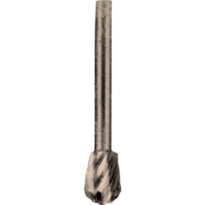 Mini H/Speed Cutter 6.4Mm Round Point 3.2Mm Shank