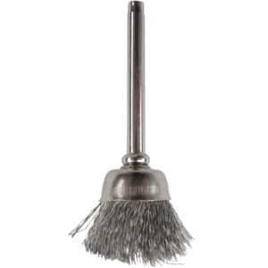 Mini Carbon Steel Brush 12.7Mm Cup 3.2Mm Shank