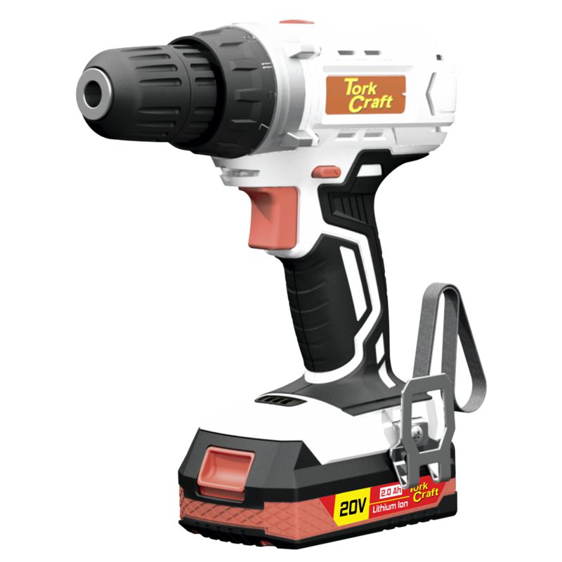 Drill Driver Dd10 20V 10Mm 35Nm 2.0 Ah Bat Std Charg 44 Pcs Acc