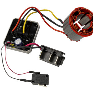 A/Grinder 20V Repl. Micro Switch & Commutator  (6/7/11/12) S/Kit