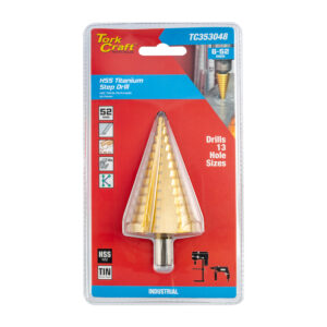 Step Drill Hss 6-52Mm M2 Carded