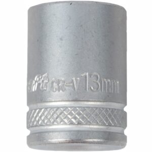 Socket 13Mm 1/4' Drive Crv  12 Point