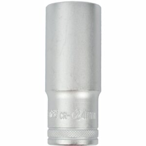 Socket 24Mm 1/2' Dr Deep Socket Crv 12 Point
