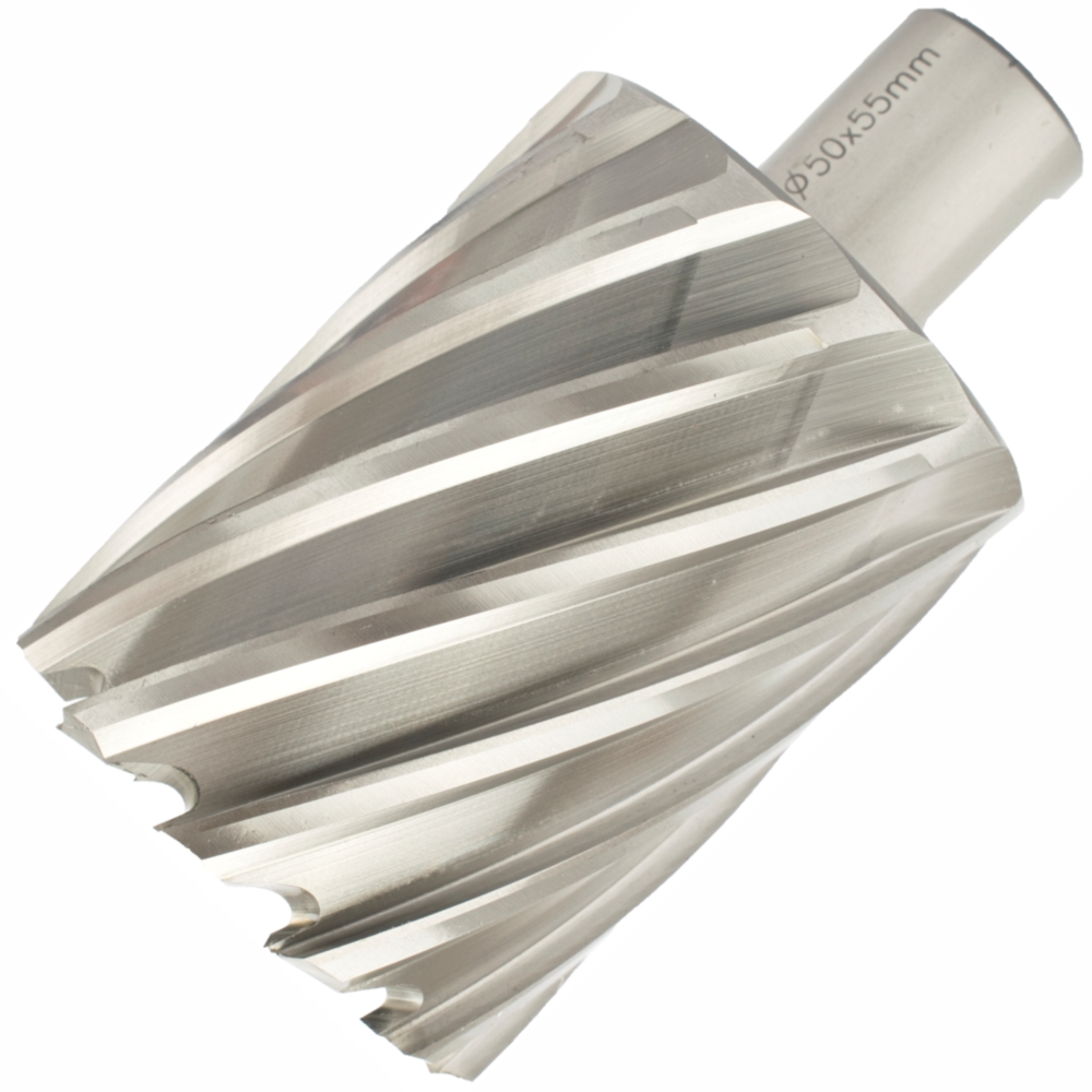 Annular Hole Cutter Hss 50 X 55Mm Weld Shank 19.05Mm