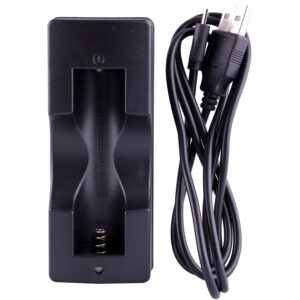 Battery Charger Usb 18650 Li-Ion Avg, 800Mah 1Pc 5V/1A