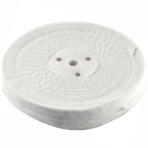 White Buff/Mop 150Mm X 2 Section 20Mm Thick