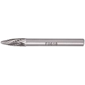 Rotary Burr Tungsten 6X18X6Mm Round Point