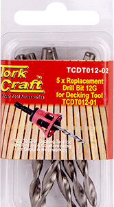 Replacement Drill Bits 12G X 5Pc For Decking Tool Tcdt012-01