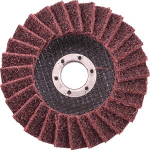 Flap Disc Non Woven 115X22 Medium Red Tcfd