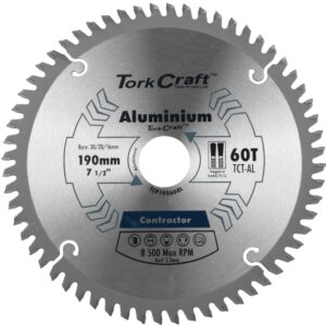 Blade Contractor Alum 190 X 60T 30/20/16 Circular Saw Tct