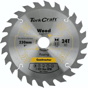 Blade Contractor 230X24T 30/1/2 Circular Saw Tct