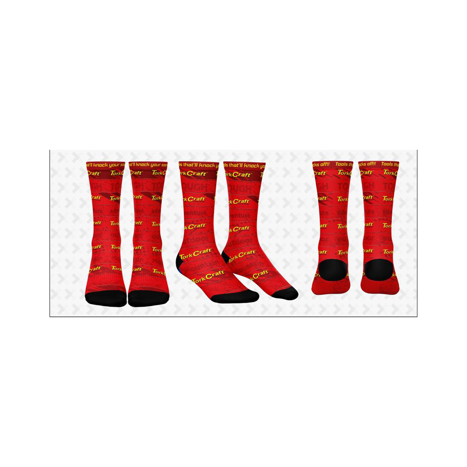 Tork Craft Large Socks - Adventure Speckled