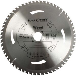 Saw Blade Thin Kerf 250 X 60T 30-16 Tct