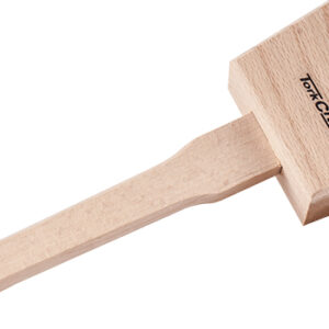 Wooden Mallet 250Mm X 85Mm 195-205G Eng. Beech Wood Tork Craft